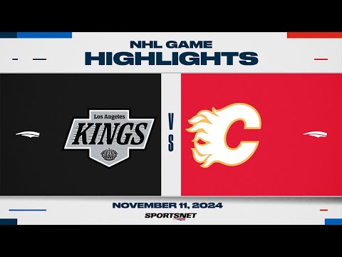 NHL Highlights | Kings vs. Flames - November 11, 2024