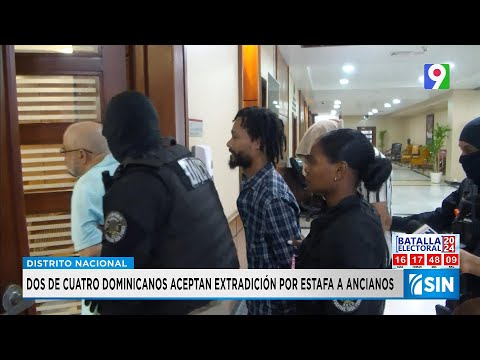 Dos dominicanos implicados en estafa de anciano, aceptan extradición | Primera Emisión SIN