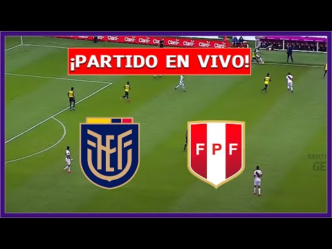 ECUADOR vs PERÚ EN VIVO  ELIMINATORIAS 2026 - JUEGA MOI CAICEDO | LA SECTA DEPORTIVA