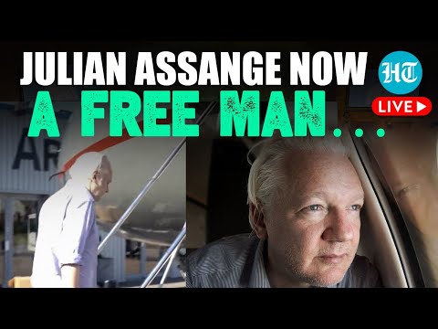 LIVE | WikiLeaks Founder Julian Assange Leaves UK After U.S. Plea Deal