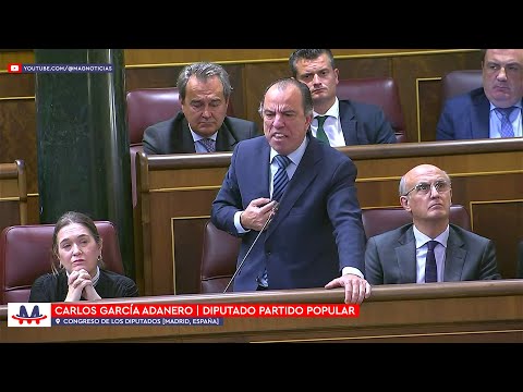 Carlos García Adanero pregunta sobre el Pacto Encapuchado a Félix Bolaños (20 dic 2023)