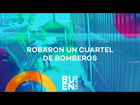 ROBARON BICICLETAS de un CUARTEL de BOMBEROS en CIUDAD JARDÍN #BuenTelefe