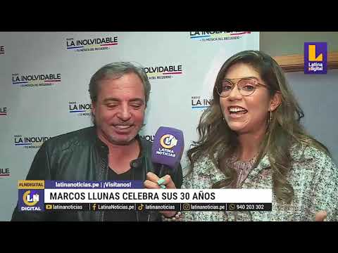 Marcos Llunas celebra sus 30 años de carrera musical
