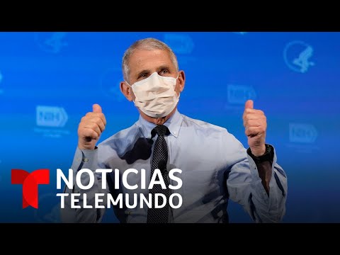 En video: El doctor Fauci recibe la primera dosis de la vacuna de Moderna | Noticias Telemundo