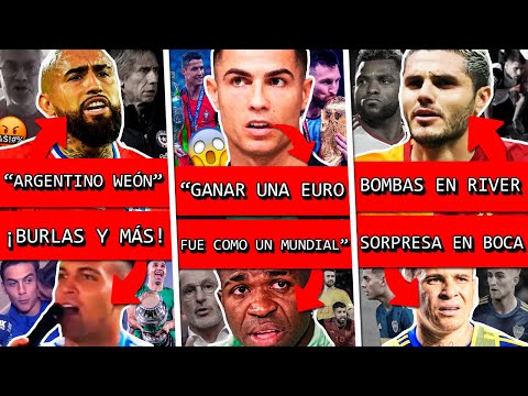 CHILE explotó y ARGENTINA fue VIRAL por esto+ CRISTIANO polémico con MUNDIAL+ Bombas en RIVER y BOCA