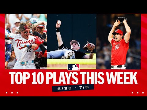 Top 10 Plays of the Week (Jacob Young SCALES the wall for a robbery + MORE!)