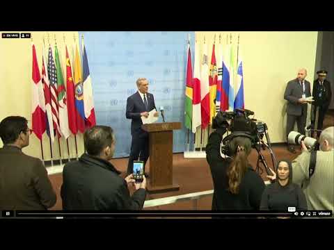 Discurso del Presidente Luis Abinader ante el  Consejo de Seguridad de la ONU