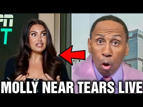 Molly Qerim SHOCKED After Stephen A Loudly EXPLODES On Her Over Caitlin Clark LIVE On ESPN FirstTake