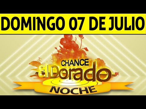 Resultado de DORADO NOCHE del Domingo 7 de Julio de 2024  CHANCE