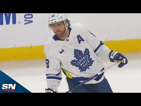 William Nylander Notches Breakaway Goal Thanks To Perfect Airmail Pass