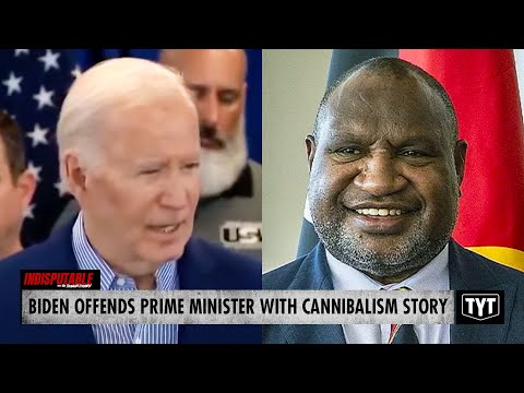 Biden OFFENDS Prime Minister With Cannibalism Story