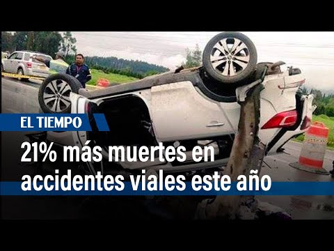 17 muertos en accidentes de tránsito este año en la sabana: 21% más que en 2023 | El Tiempo