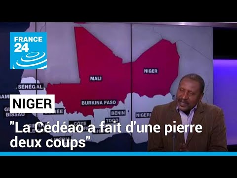 Sanctions levées au Niger : La Cédéao a fait d'une pierre deux coups • FRANCE 24