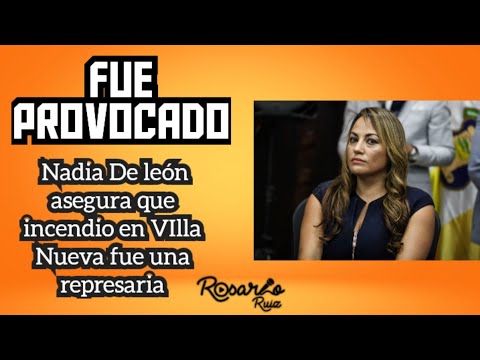 Hija de Sandra Torres, Nadia De León revela información sobre Incendio de basurero AMSA, Villa Nueva