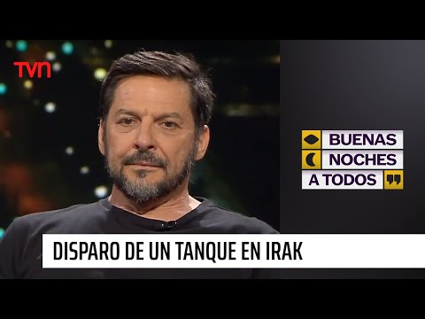 Rafael Cavada y el disparo de un tanque en Irak: “Porque no había nadie en el balcón no morimos”