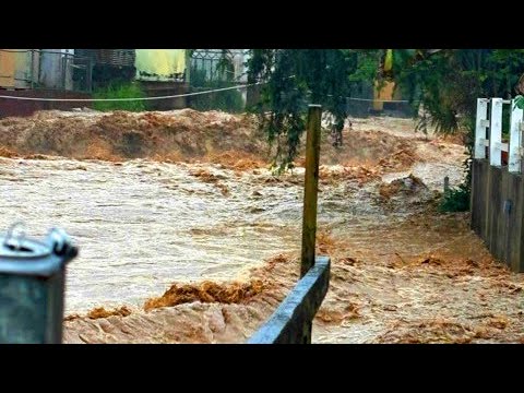 Fuera de control río en Naranjito: bloqueó hogares en el pueblo