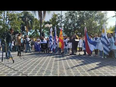 Acto conmemorativo del Desembarco de los Treinta y Tres Orientales - Tacuarembó (19/04/2024)