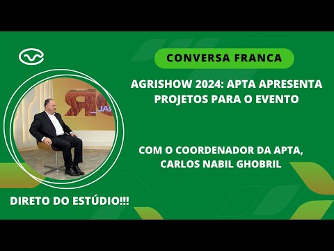 Agrishow 2024: APTA apresenta projetos para o evento com Carlos Nabil Ghobril