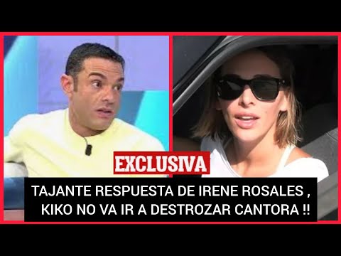 ?IRENE ROSALES TAJANTE ,NIEGA LA BARBARIDAD QUE DIJO ANTONIO ROSSI SOBRE KIKO RIVERA