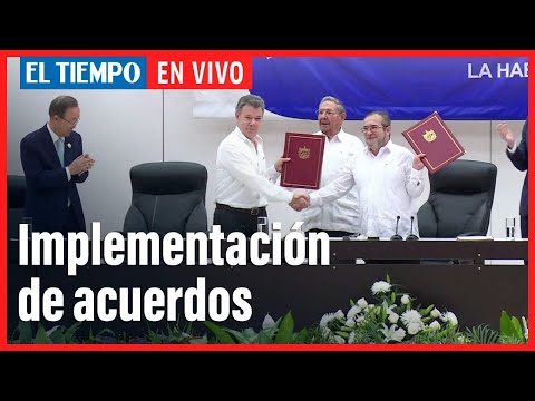 El Tiempo En Vivo: ¿Cómo avanza la implementación de los acuerdos de paz en Colombia