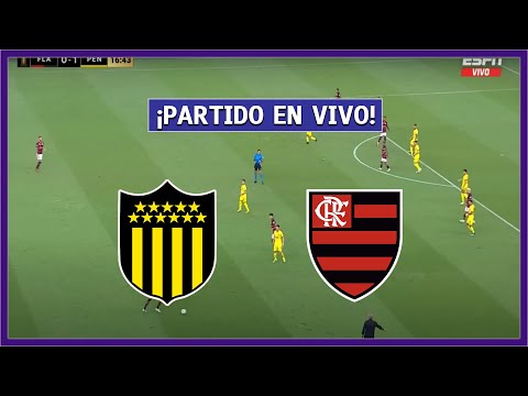 PEÑAROL vs FLAMENGO EN VIVO  CUARTOS DE FINAL VUELTA - COPA LIBERTADORES | LA SECTA DEPORTIVA