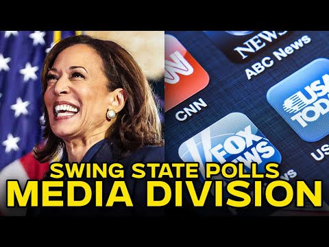 Polls Show Swing State Votes Are Still Up For Grabs & Corporate Media Is Loving U.S. Division