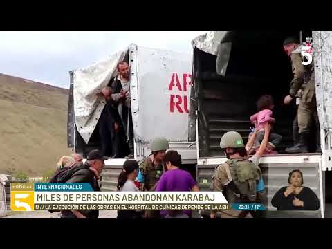 Title | Miles de personas han optado por abandonar el enclave de Karabaj con destino a Armenia, ante
