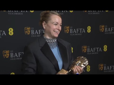 Samantha Morton and the creative team behind 'Poor Things' react to BAFTA wins backstage