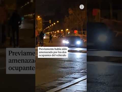 El brutal atropello de un hombre en plena calle de Madrid #Atropello #Madrid #Detenidos