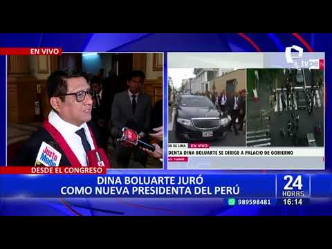 Héctor Ventura: Sigue el compromiso para continuar con las investigaciones contra Castillo