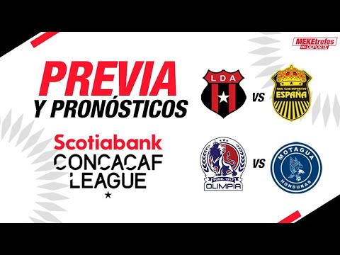 Pronósticos Liga Concacaf Partido de Vuelta | ¿se puede la Final Hondureña?