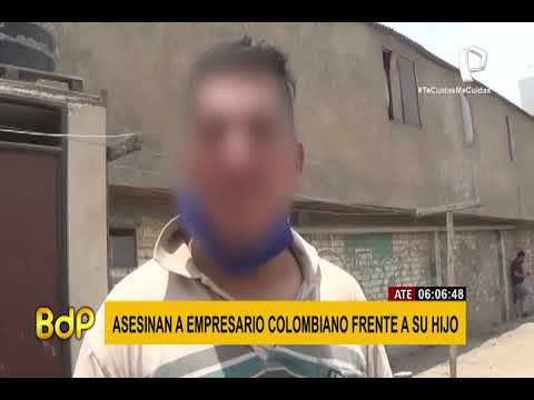 Comerciante colombiano es asesinado por sicarios frente a su hijo de 10 años