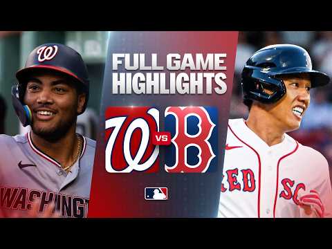 NATIONALS vs RED SOX: Official Full 경기 하이라이트 (June 29) | 2026 MLB Season