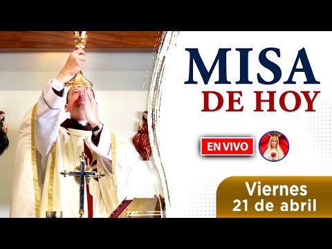 MISA de HOY EN VIVO |  viernes 21 de abril 2023 | Heraldos del Evangelio El Salvador