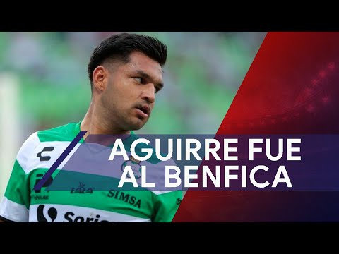 Eduardo Aguirre probó suerte en el Benfica