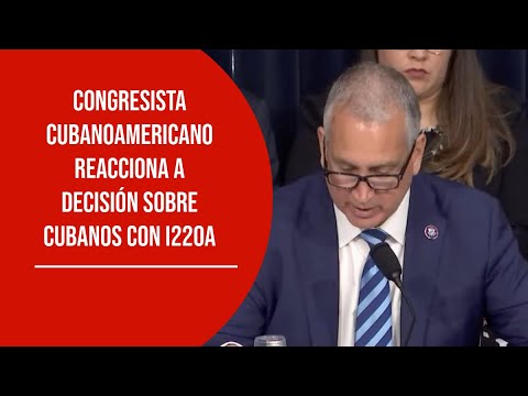 URGENTE: Congresista Mario Díaz Balart lamenta el caos que existe con cubanos con I220A