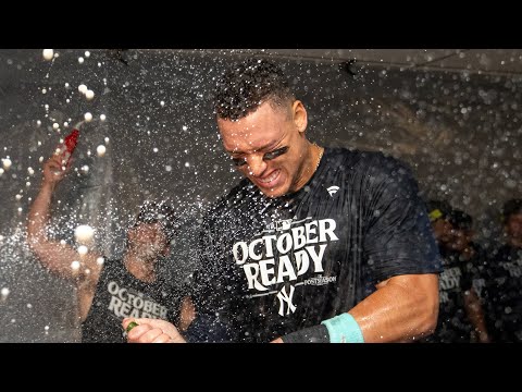 Aaron Judge, Juan Soto and the New York Yankees are HEADED TO THE POSTSEASON!