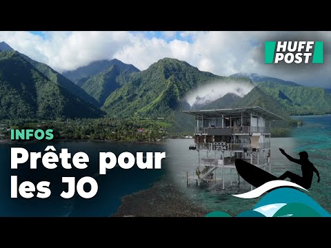 À Tahiti, la tour des juges du surf prête à accueillir l'épreuve des JO