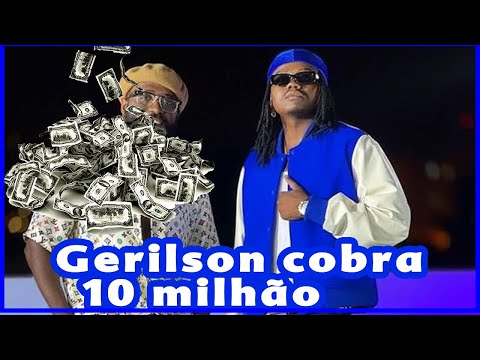 Polémico: Gerilson Insrael Cobra 10 Milhões em Angola e 30 mil dolar fora de Angola