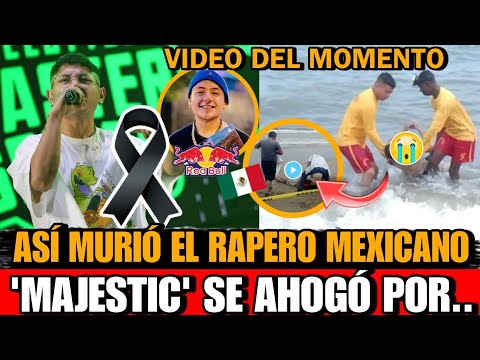 Asi MURIO Majestic RAPERO de la Red Bull México tras ahogarse DETALLES de la MUERTE de Majestic HOY