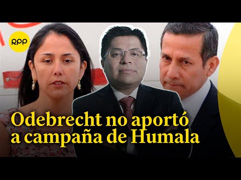 Abogado de Nadine Heredia asegura Odebrecht no hizo aportes a la campaña de Ollanta Humala