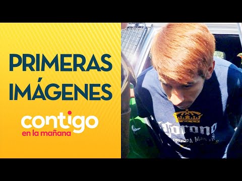 SE TIÑÓ EL PELO: Las primeras imágenes de detenidos por crimen de cabo Palma - Contigo en La Mañana