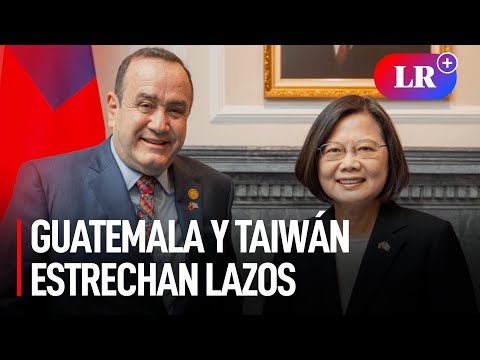 Presidente de Guatemala muestra su apoyo a Taiwán en medio de tensiones con China
