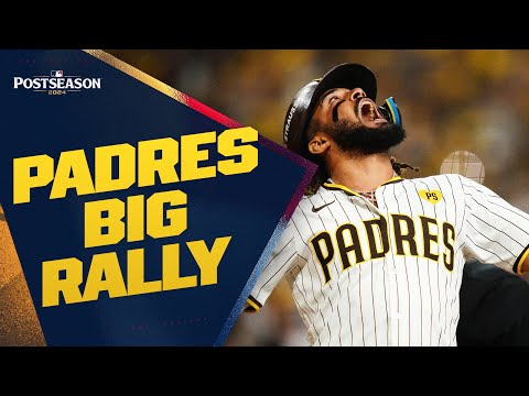 FULL INNING: Padres GO OFF for 6 runs in the 2nd inning of NLDS Game 3!