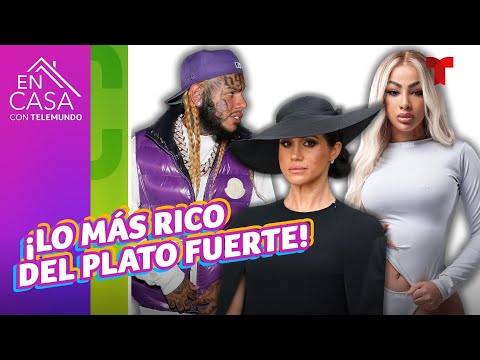 La ruptura de Yailín y Tekashi69, Meghan Markle quiere ver al rey y más | En Casa Con Telemundo