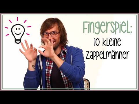 Zehn kleine Zappelmänner | Fingerspiele mit herrH