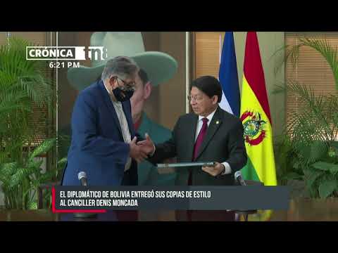 Palmiro Soria es el nuevo embajador de Bolivia en Nicaragua