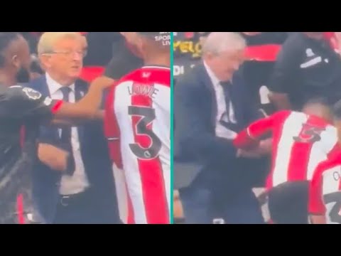 Roy Hodgson Gets Into Touchline Scuffle With Player 50 Years His Junior - Roy Hodgson
