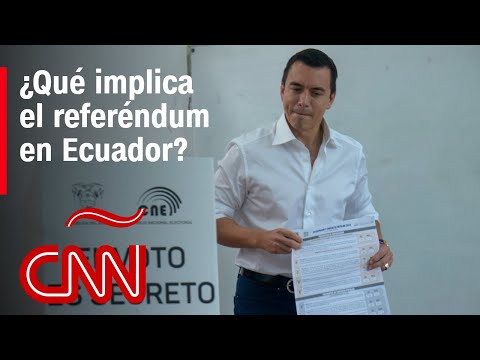 Las posibilidades sociales con el referéndum en Ecuador