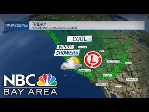 Bay Area forecast: Cool temps, wind and few shower chances